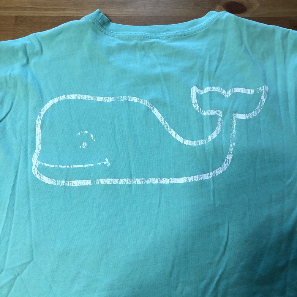 Vineyard vines Whale Long-Sleeve Pocket Tee sz L